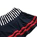 Vkenis Striped Two-Piece Suits Navy Style Swimsuit for Girls 8-14 Years Old (M(10-14 years old ))