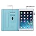 Dteck PU Leather Multi-Angle Folio Stand Smart Case for iPad 9.7 Inch (2018/2017, Air 2/Air 1, 5th/6th Gen) with Auto Sleep/Wake Feature