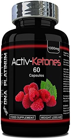 Raspberry Ketones for Weight Loss, 1000mg Maximum Strength, Boost Metabolism and Burn Fat. 60 Capsules
