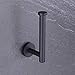 KES Vertical Toilet Paper Holder Bathroom Tissue Holder Paper Roll Dispenser SUS 304 Stainless Steel Rustproof Toilet Roll Holder Wall Mount Matt Black, A2075S12-BK