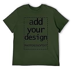 Custom T Shirt for Men Gym Sports Personalized