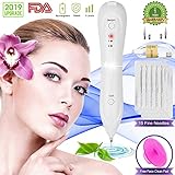 Portable Dark Spot Removal, Professional Tattoo Remover Tool for Skin Tag Freckles Dark Spot Skin Pigmentation with Replaceable Needles