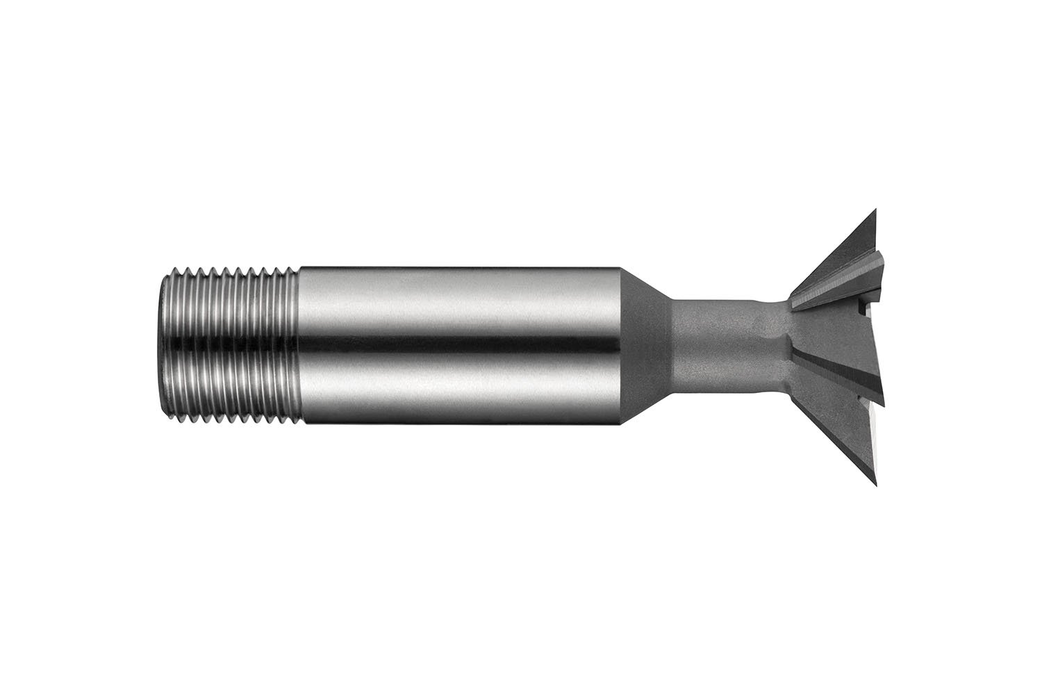 Dormer C8377/8 Series C837 HSS Dovetail Slot Cutter/Milling Cutter, Bright Finish with 45 degree angle, Screw Shank, 22.23 mm Cutting Diameter