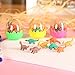 Mini Dinosaur Erasers, Pencil Erasers Mini Erasers Educational Dinosaur Animal Toys School Supplies Animal Erasers for Kids, 48 PCS
