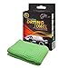 Glis-10 Premium 25x40 Car Wash Microfiber Drying Towel, Waffle Weave Cloth for Auto Care Cleaning or Use with Washing Kit (1-Pack) Free eBook!