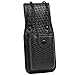 ROCOTACTICAL Basketweave Universal Radio Pouch, Molded Universal Radio Case Two Way Radio Holder for Motorola MT500, MT1000, MTS2000 and Similar