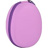 COMECASE Hard Shell Headphone Case for JBL Tune 510BT/520BT/720BT/ for Sony WH-CH520/ for Beats Solo 4 Wireless Bluetooth Headphones, Protective Travel Carrying Box with Mesh Pocket (Purple)
