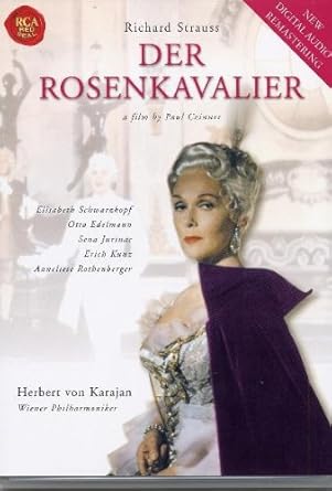 Amazon Com R Strauss Der Rosenkavalier Elisabeth Schwarzkopf Sena Jurinac Anneliese Rothenberger Erich Kunz Otto Edelmann Judith Hellwig Renato Ercolani Hilde Rossel Majdan Alois Pernerstorfer Erisch Majkut Siegfried Frese Josef Knapp