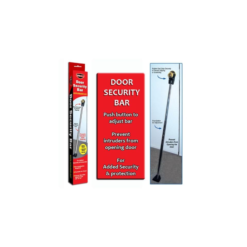 Heavy Duty Iron Clad Door Security Door Jam Prop This Sturdy Steel