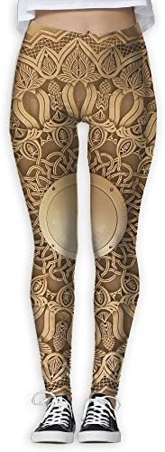 Tinger Beautiful Moroccan Architecture Womens Power Yoga Pants