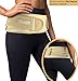 Vriksasana Posture Sacroiliac Hip Belt for Women and Men That Alleviates Sciatic, Pelvic, Lower Back, Leg and Sacral Nerve Pain Caused by Si Joint Dysfunction| Trochanter Brace (Regular, Nude)