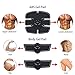 Nevoc Muscle Toner, Abdominal Toning Belt, EMS Abs stimulator Wireless Waist Trainer Gym Workout Home Office Fitness Equipment For Abdomen/Arm/Leg Training Men Women