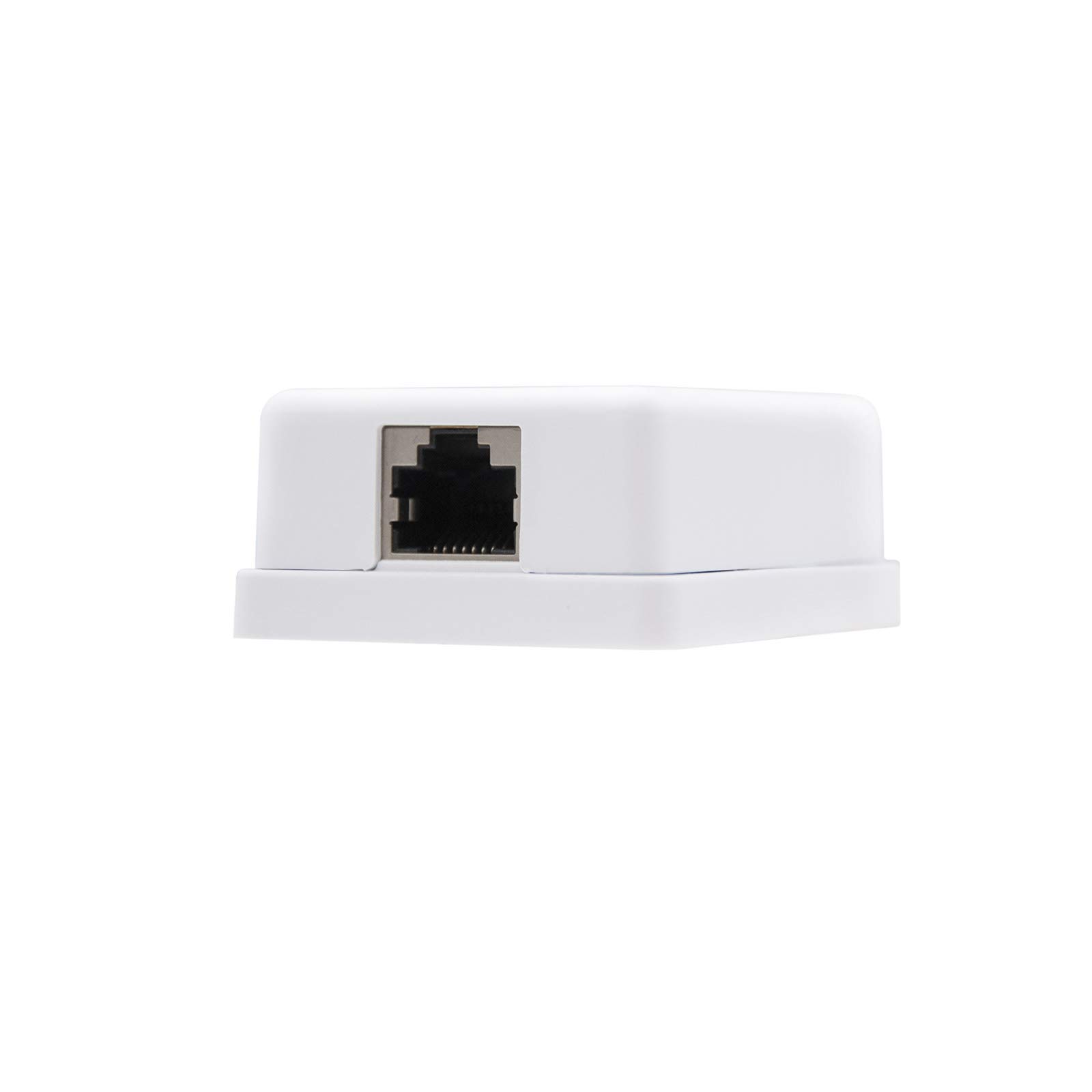 Nano Cable Superficie Roseta De Para-Rj45 CAT 6 UTP 1 Toma, BLANCO
