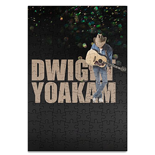 FALKING Dwight Yoakam Guitar Jigsaw Puzzle Picture Print -120 Piece Jigsaw Puzzle A4 Size