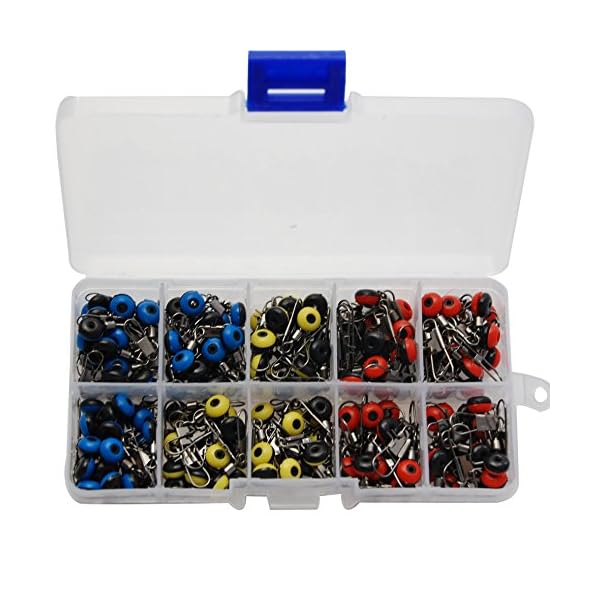 Shaddock-Fishing-150pcsbox-Sinker-Slides-Hook-Shank-Clip-Swivels-Snaps-Connector-Fishing-Line-Sinker-Slider-Tackle-Box-Kit
