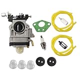 HURI Carburetor for 300486 Earthquake E43 E43WC E43CE Auger MC43 MC43CE MC43E MC43C MC43ECE MC43RCE Mini Cultivator Carb