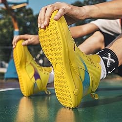 Basketball Shoes for Men Breathable Running Shoes