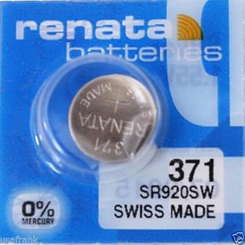 Renata 371 Silber # Oxide Battery - , 5 Stück