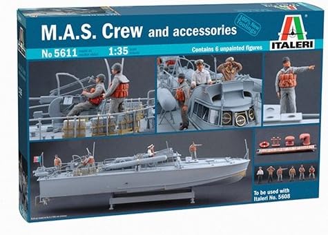 Amazon.com: Italeri Models MAS Crew and 