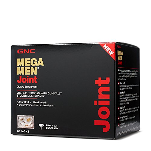 Gnc mega men joint dietary supplement, 30 count