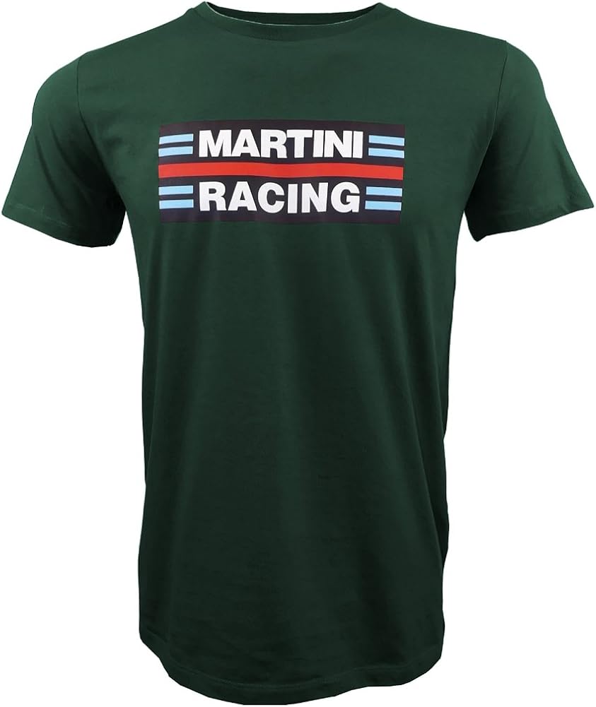 Martini Racing Men's Classic Team Tshirt Green UK/EU Medium/US Small