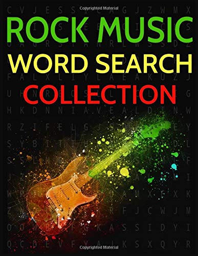 Rock Music Word Search Collection: Rock Bands, Groups and Artists ...