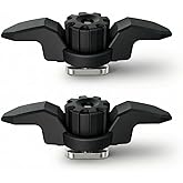 EDSRDPLT 1007 Kayak Anchor Cleat Compatible with Kayak Track Light/Medium Duty Polymer Kayak Mount Track Kayak Low Profile Track Mount