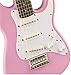 Squier by Fender Mini Stratocaster Electric Guitar - Pink