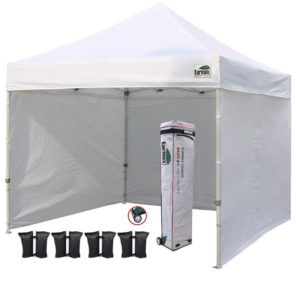 Amazoncom Eurmax 10x10 Ez Pop Up Canopy Tent Commercial Instant