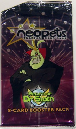 Neopets Trading Card Game Return of Dr. Sloth Booster Pack