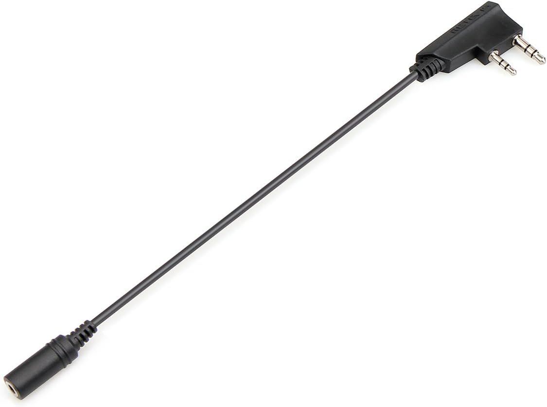 Retevis TCK01 2-Pin to 3.5mm Audio Adapter for Walkie Talkies Headset Transfer Cable - Image 4