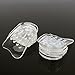 Yosoo Silicone Transparent 5 Layers Gel Taller Heel Height Shoe Lift Increase Insole Unsix Shoe Inserts Pads