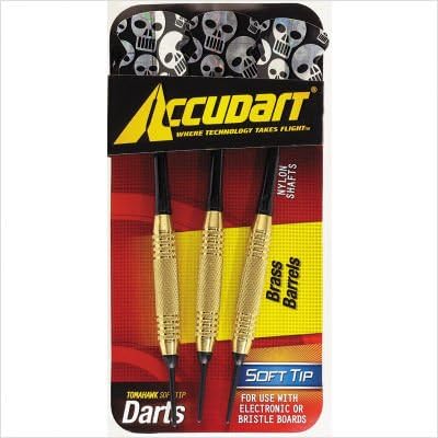 Accudart Tomahawk Steel Tip Brass Dart Set