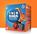 Coco Nara Hookah Shisha Coconut Shell Charcoal 120ct - Includes a TSC Sticker