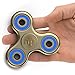MUPATER fidget spinners, EDC spinner fidget toys, tri-spinner fidget toy relieves your ADHD, anxiety, and boredom Premium Quality Gold