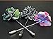 WeiShang Men's Lapel Pin Flower Handmade Boutonniere for Suit (Style C 6 Pack)