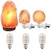 Venhoo 15 Watt Himalayan Salt Lamp Light Bulbs Long Lasting E12 Socket Replacement Incandescent Candelabra Bulbs for Night Lights-14Pack