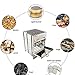 Wiixiong Outdoor Camping Stainless Steel Woodburning Stove, Home Portable Square Grill Rack Pan Roasters Charcoal Barbecue Oven Cookware Setthumb 2
