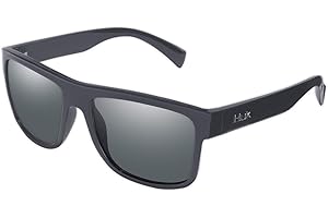HUK Sunglasses, Polarized Lens Eyewear with Performance Frames, Fishing, Sports & Outdoors Sunglasses