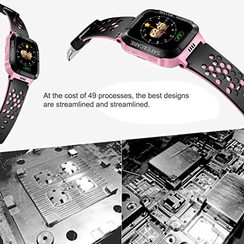 Buybuybuy Smart Watch for Kids,Y21S Smartwatches for Girls Boys Phone Watch Camera SOS Alarm Clock, Safety Dual Positioning Child Phone Watch for kids Birthday Great Gifts (Blue) - Thumbnail 7