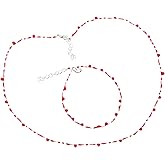 NUEAYMS Vintage Fashion Novel Blood Drop Bracelet Hip Hop Punk Crossed Open Bracelet Necklace Banquet Jewelry Accessories