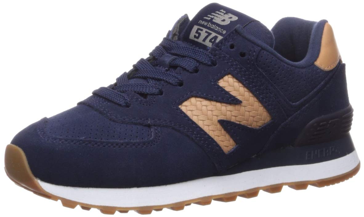 new balance 574 white with veg tan