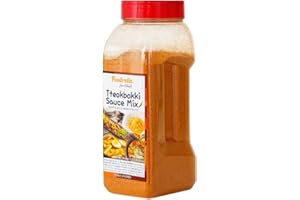 Foodrella Korean Taste Tteokbokki Rice Cake Sauce Mix, Multipurpose Sweet & Spicy Seasoning Mix for Korean Spicy Food Including Braised Spicy Chicken, Spicy Stir-Fried Pork, Rose Pasta and More