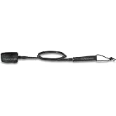 Dakine Comp Plus Surfboard Leash 6ft, Durable Surf Leash with Urethane Dura-Cord, Strong Surf Board Leash with Ankle Cuff and Stainless Steel Swivels