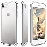 iPhone 7 Case,Lavince iPhone 7 Case Cover,Ultra Slim Crystal Clear Soft Transparent TPU Case[Shock Absorption][Anti-Scratches] Protective Bumper Case for iPhone 7 (2016)-Silver