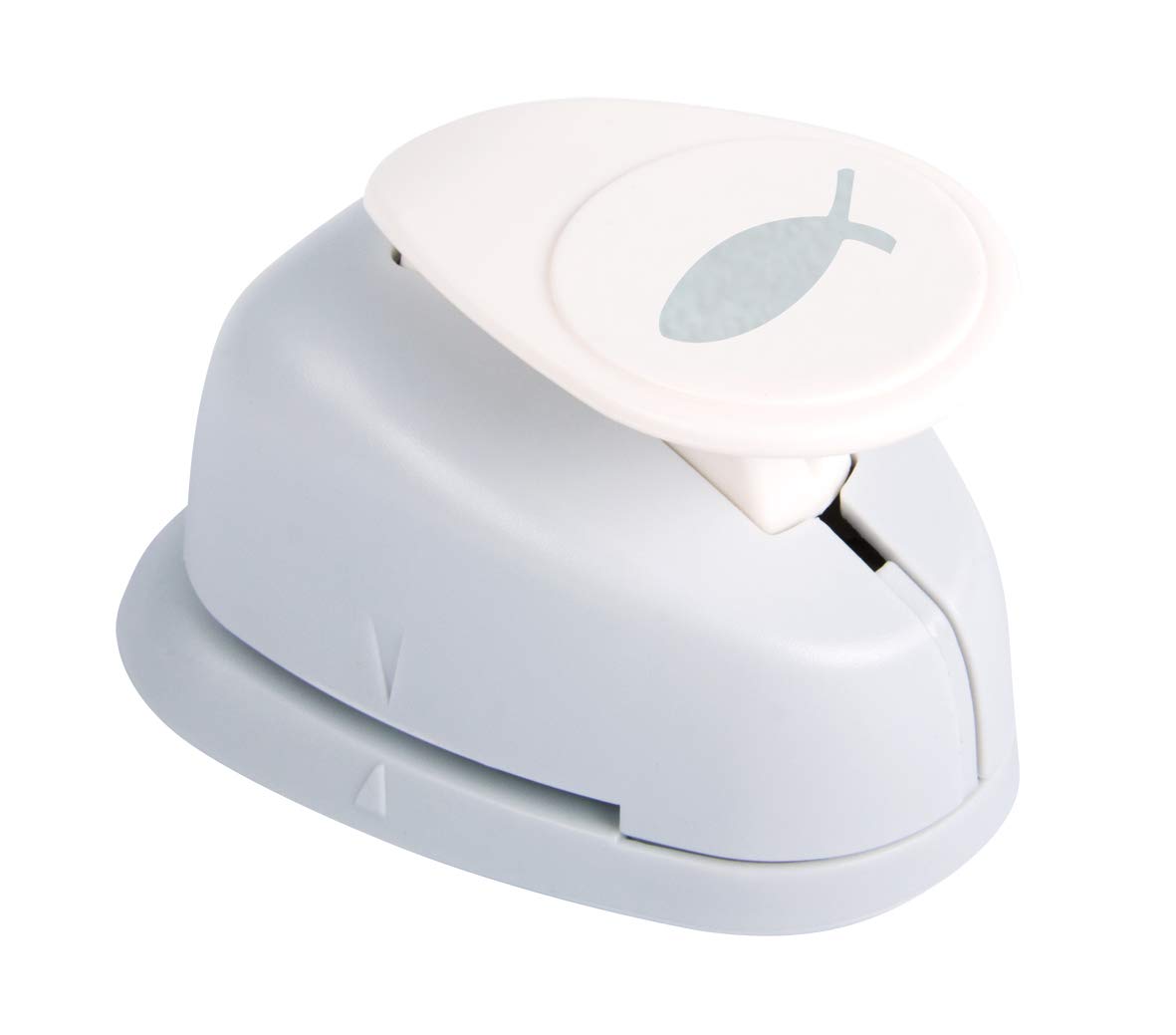 Rayher Paper Craft Punch Fish Design, Lever Punch for Card Making and Scrapbooking, 5cm, 2", 69101000