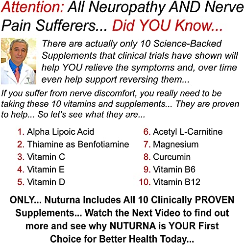 Neuropathy Support Supplement Nerve Support with 300 mg Alpha Lipoic