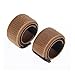 Hisight 2pcs Fashion Hair Styling Disk Hair , Donut Former Foam DIY Tool (Coffee Color)