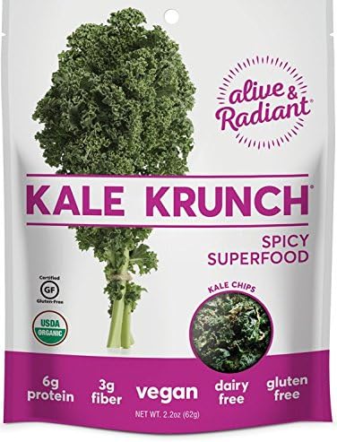 Alive &amp; Radiant Kale Krunch Chips (Spicy Superfood, 1 Pack)