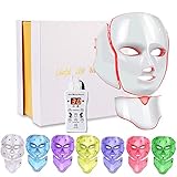 Led Face Light 7 Color Facial Skin Care with Blue